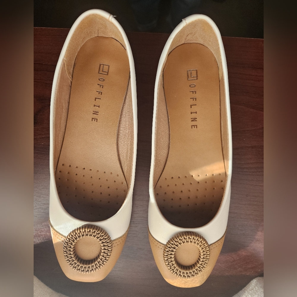 Leather Flats US Size 7